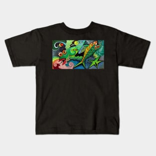 Fish Abstract Kids T-Shirt